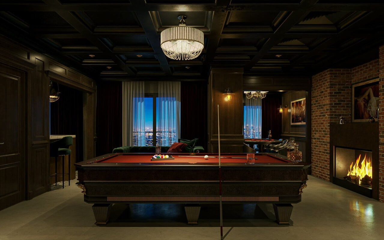  Entertainment Room Interior by Dat Le