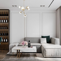 3D Interior Scene File 3dsmax Model Livingroom 582 By Nguyen Duc Phuc 