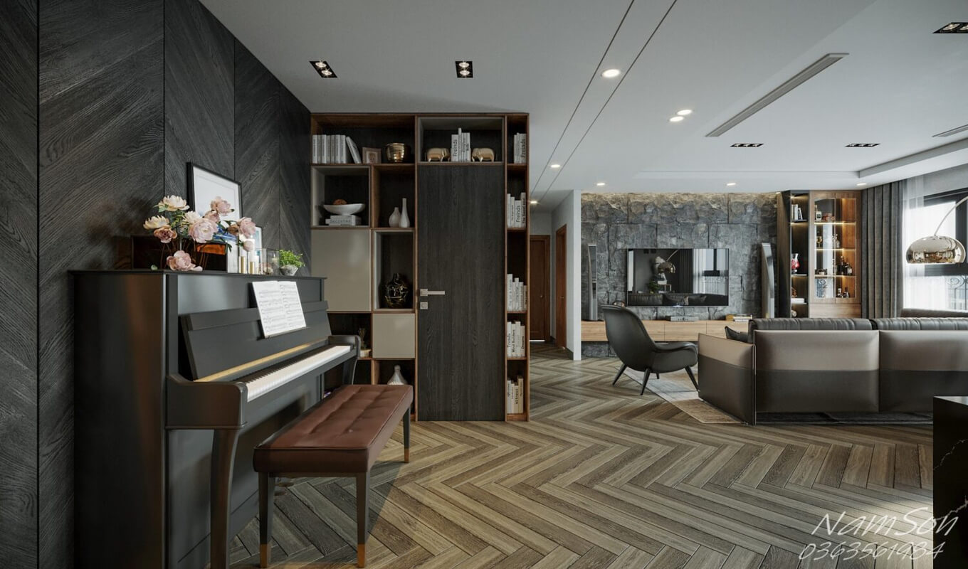 3D Interior Kitchen – Livingroom 298 Scene 3dsmax By Nam Son