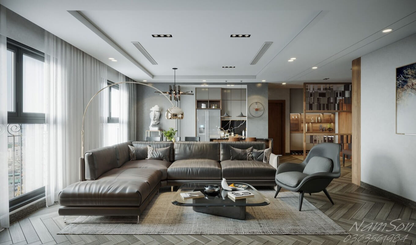 3D Interior Kitchen – Livingroom 298 Scene 3dsmax By Nam Son