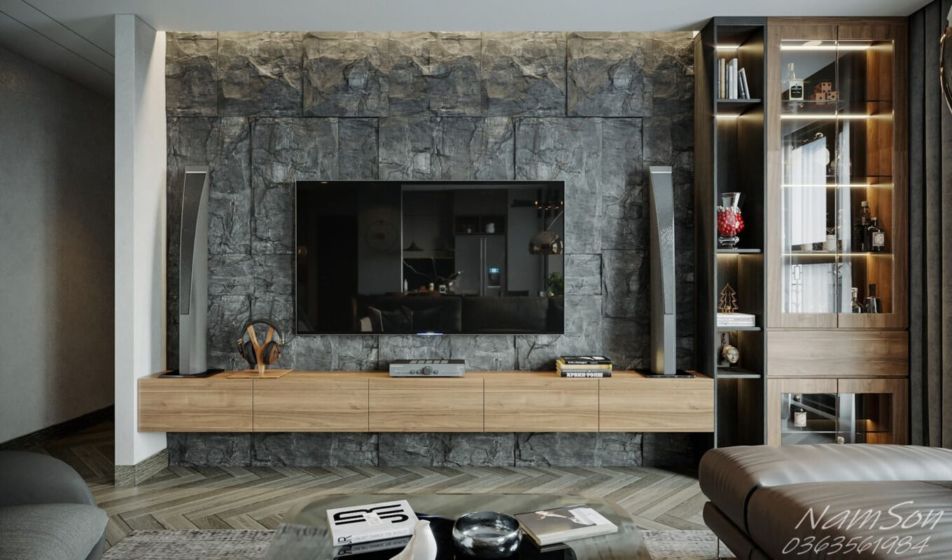3D Interior Kitchen – Livingroom 298 Scene 3dsmax By Nam Son