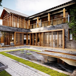  Japan Villa Exterior by Quan Kts 