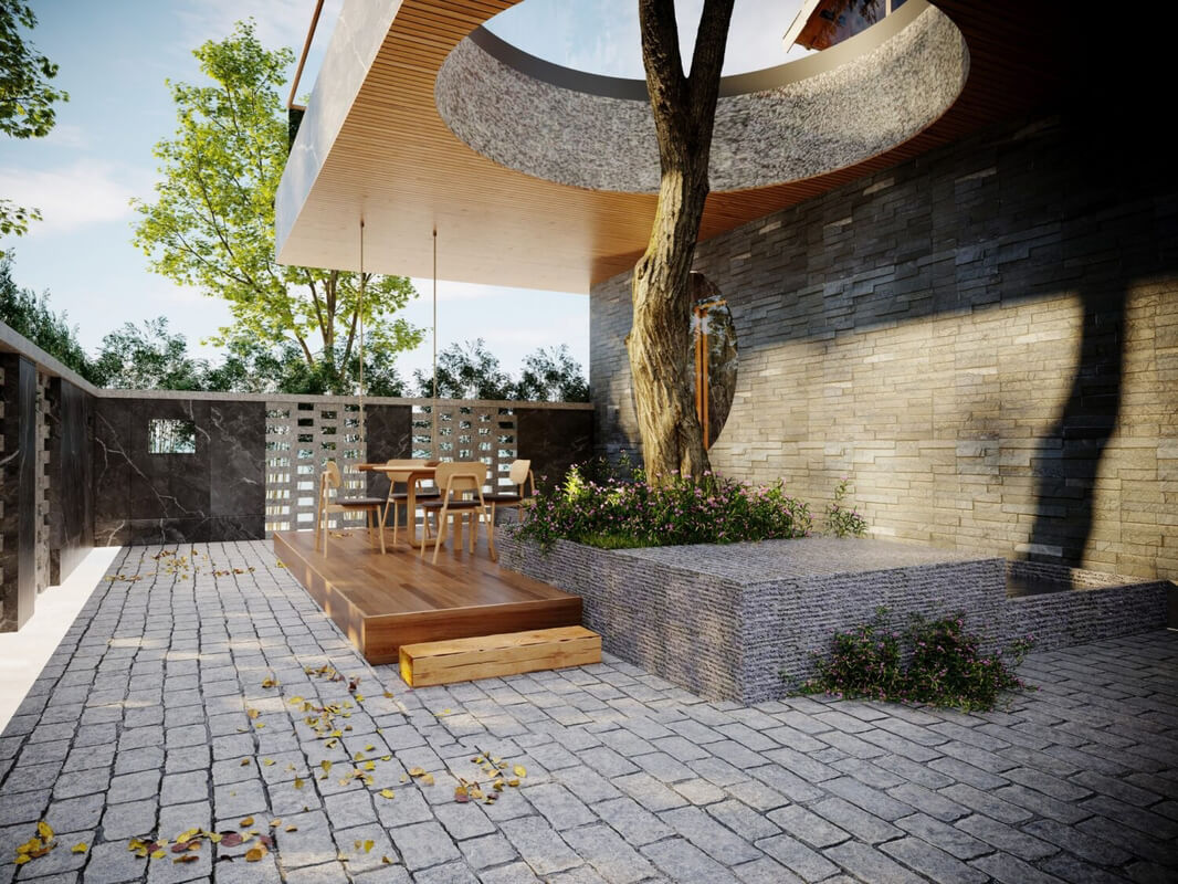  Japan Villa Exterior by Quan Kts