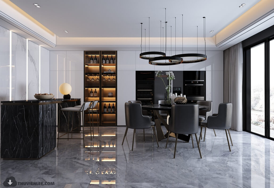 3D Model Kitchen 238 By HuyHieuLee