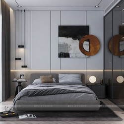 3D Interior Scenes File 3dsmax Model Bedroom 255 By LeAnhDung 