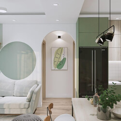 3D Interior Apartment 228 Scene File 3dsmax By Luong Thuy 
