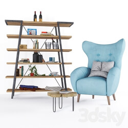 Armchair PASSO 3D Models 