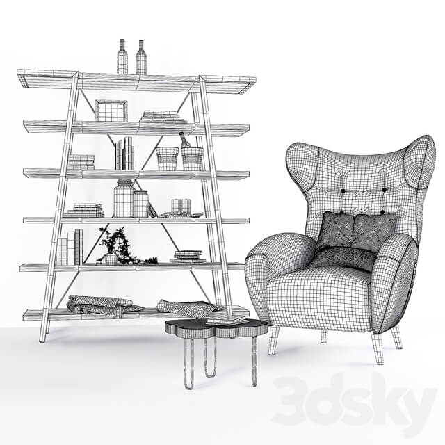 Armchair PASSO 3D Models