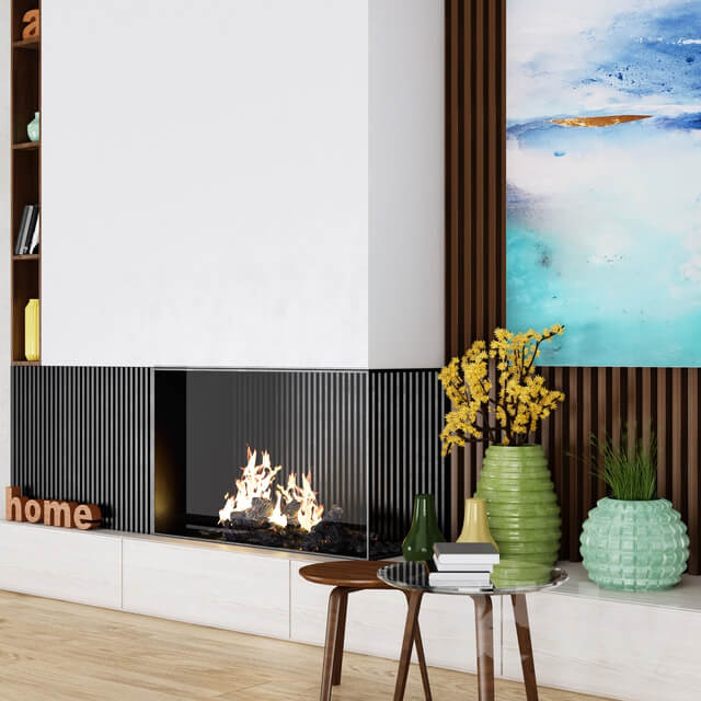 Fireplace Kalfire GP 80 55C