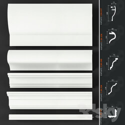 Set of cornices Europlast 13 