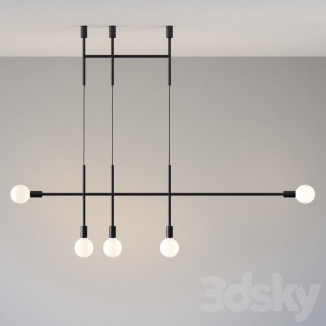 Volker Haug Big Kick Pendant light 3D Models