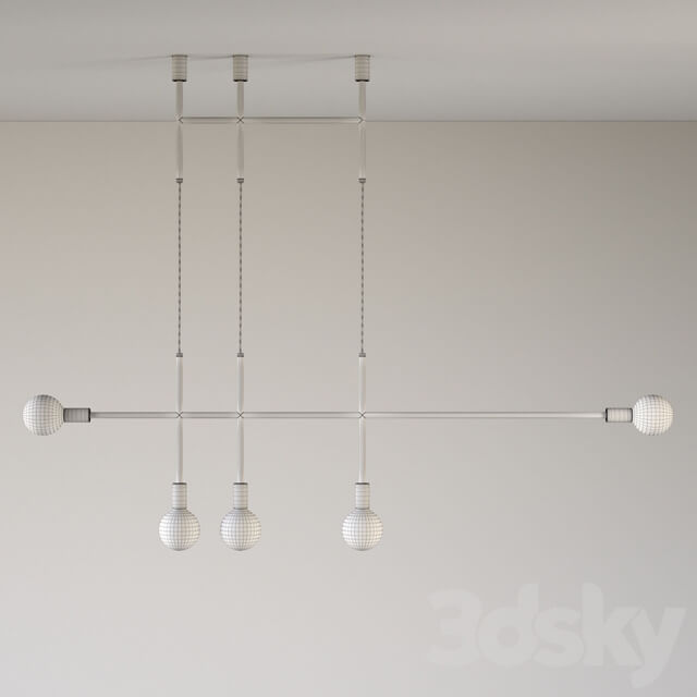 Volker Haug Big Kick Pendant light 3D Models