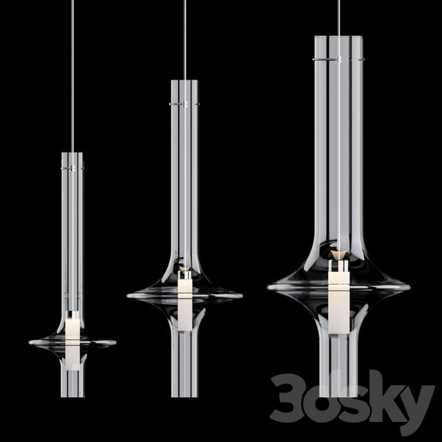 Penta Light Wonder Pendant light 3D Models