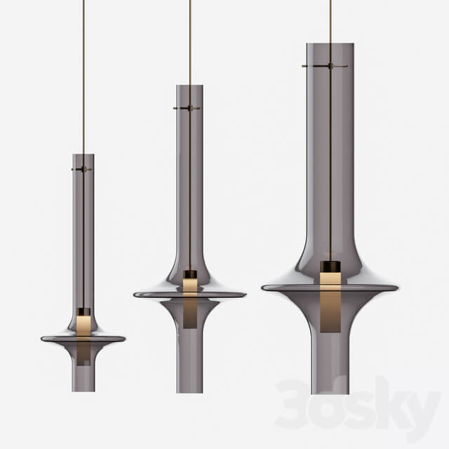 Penta Light Wonder Pendant light 3D Models
