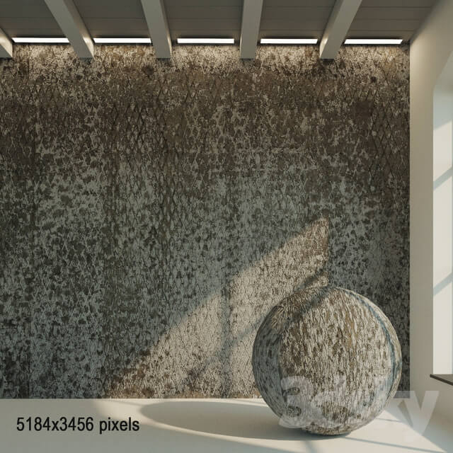 Stone Concrete wall. Old concrete. 23