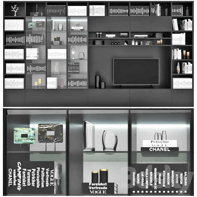 Roche Bobois set 38 3D Models