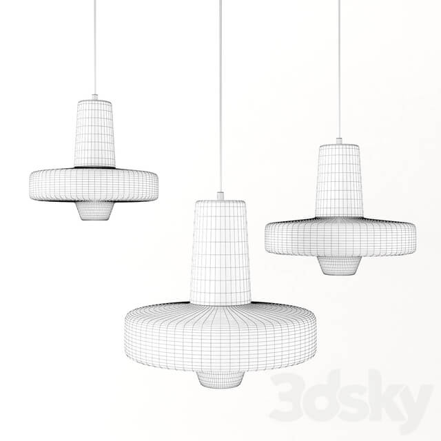 Spin Light Pendant light 3D Models