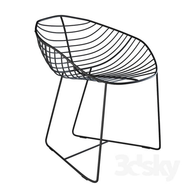 Metal chair LYSTOK chair
