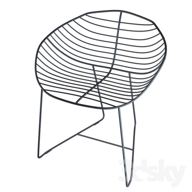 Metal chair LYSTOK chair