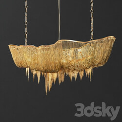 Terzani Atlantis Gold Chandelier Pendant light 3D Models 