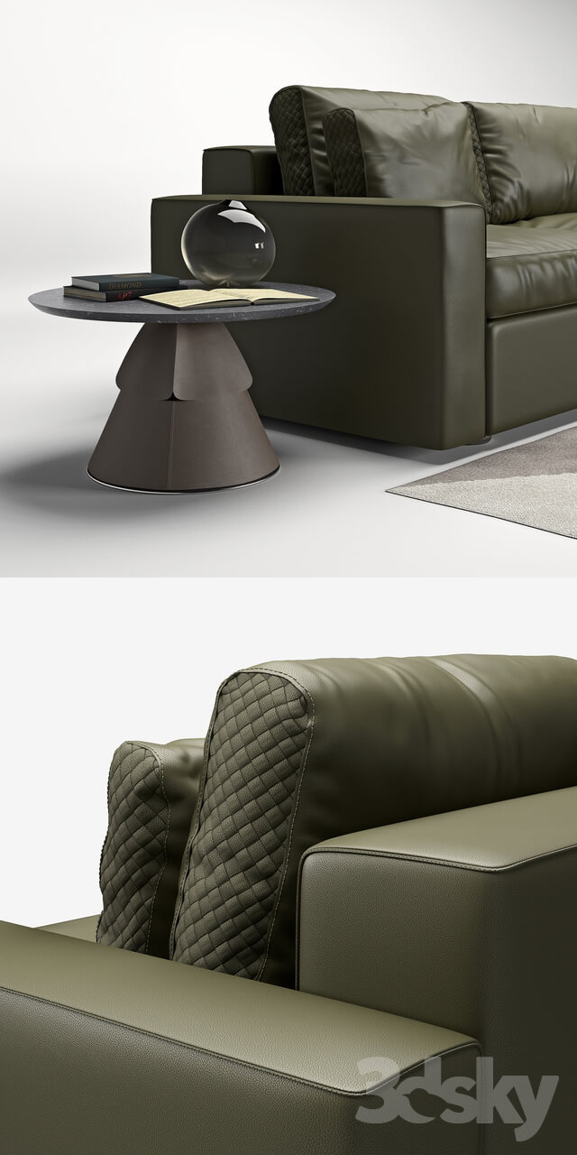 de Sede ds 247 sofa and ds 615 table