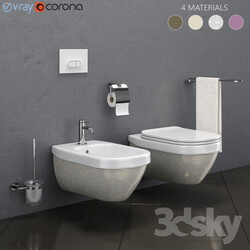 Toilet and bidet HATRIA ABITO 