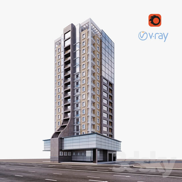 Modern building