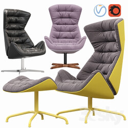 Thonet lounge chair 808 