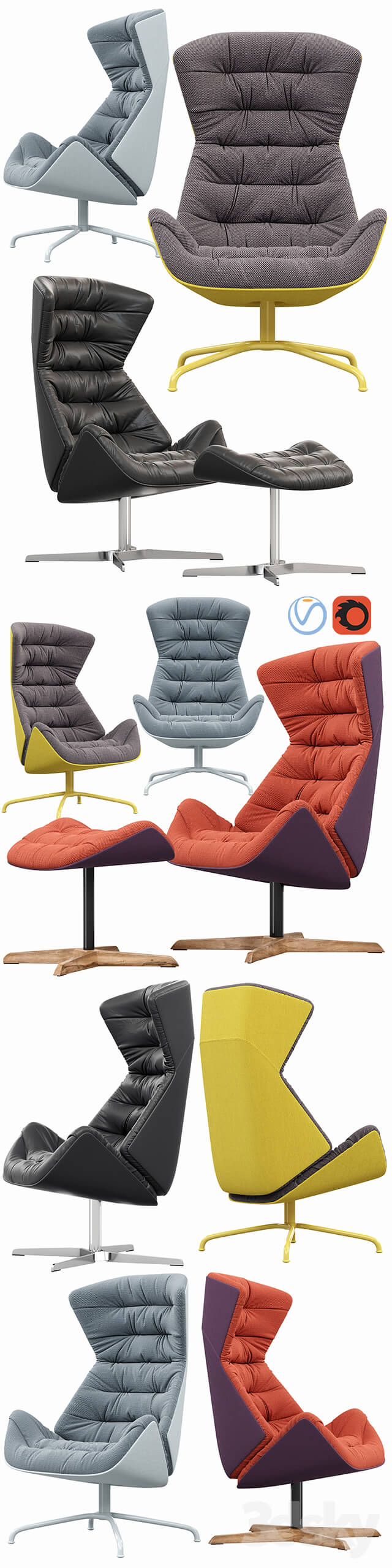 Thonet lounge chair 808