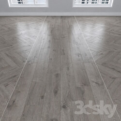 Wood Parquet Oak gray 3 types herringbone linear chevron. 
