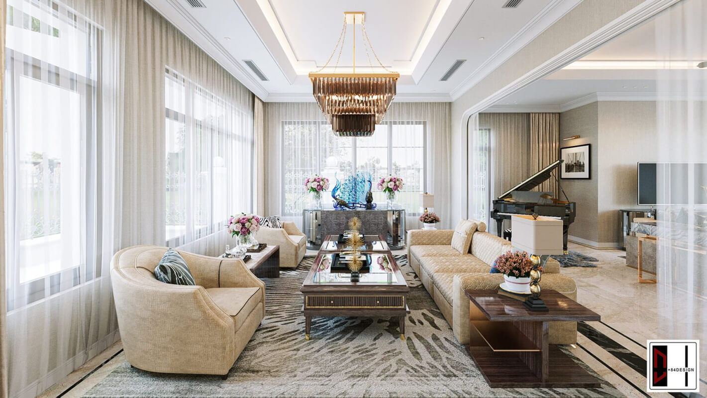  3D Interior House by Hoang Tuan