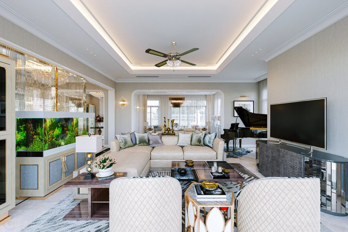  3D Interior House by Hoang Tuan