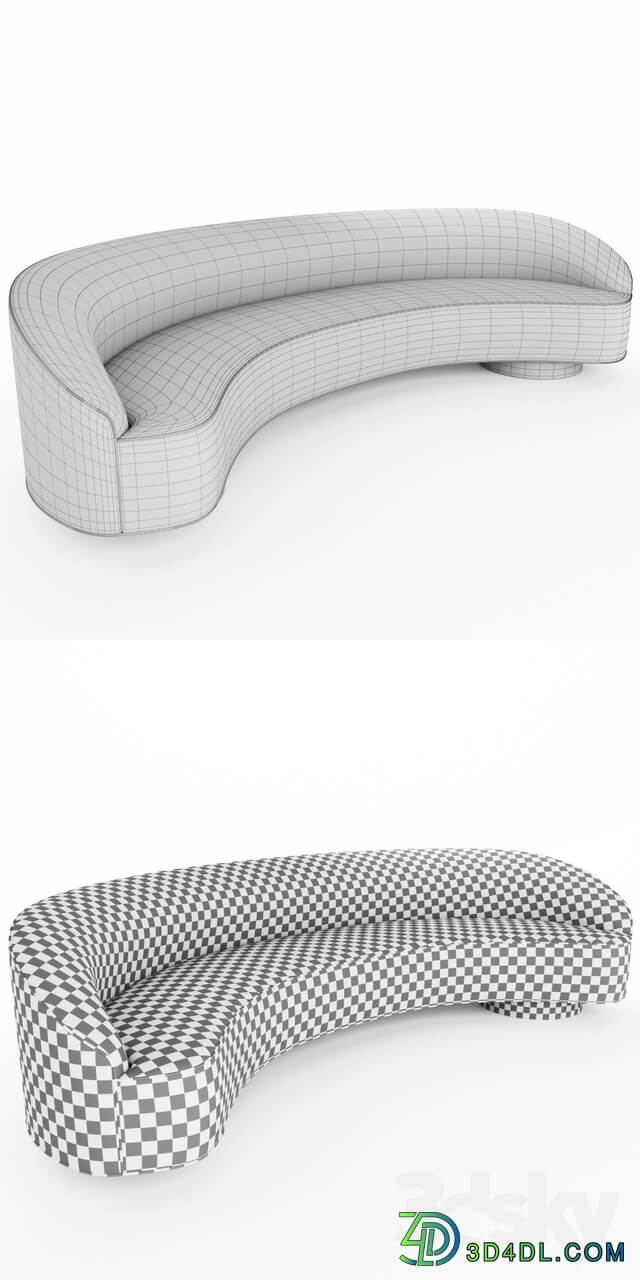 Sloane Sofa by Vladimir Kagan