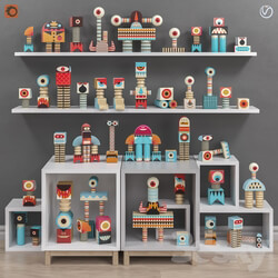 Toys and furniture set 30 