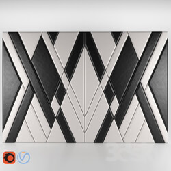 3D panel Wall Panel 17 
