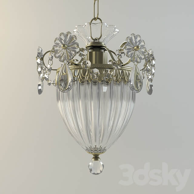 Schonbek 1241 Pendant light 3D Models