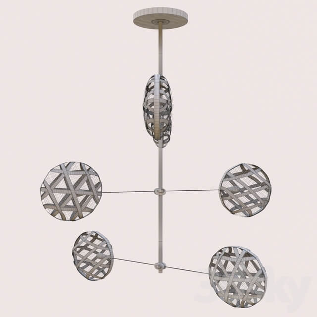 chandelier Chanpen Pendant light 3D Models