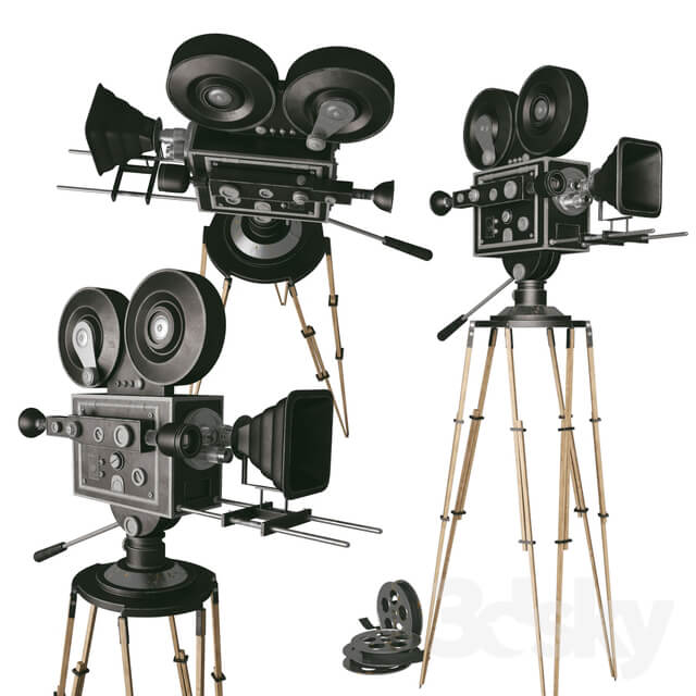 Miscellaneous Vintage Movie Camera