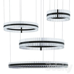 Saturno Not Baroncelli Suspension Black 470 700 1000 1200 Pendant light 3D Models 