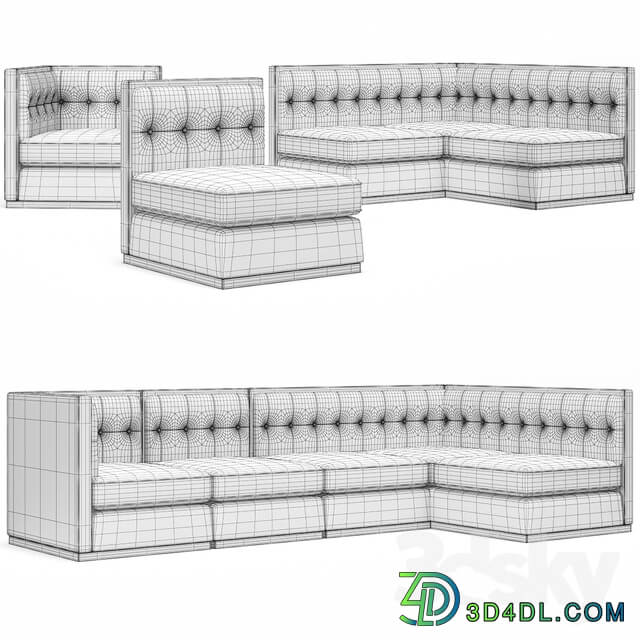 Modular Club Sofa