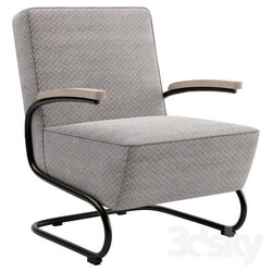 Crosby Accent Chair Gray by Apt.1710 
