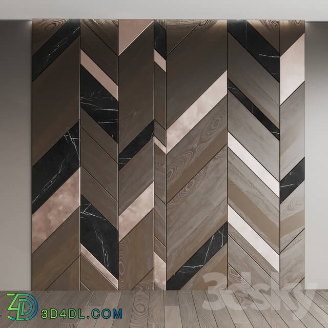 3D panel Chevron Combined 1