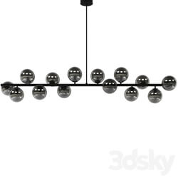 Beacon Lucci Decor Orion 14 Light Pendant in Black Smoke Pendant light 3D Models 