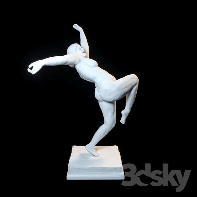 Sculpture Woman in the Mirth from Middelheim Park