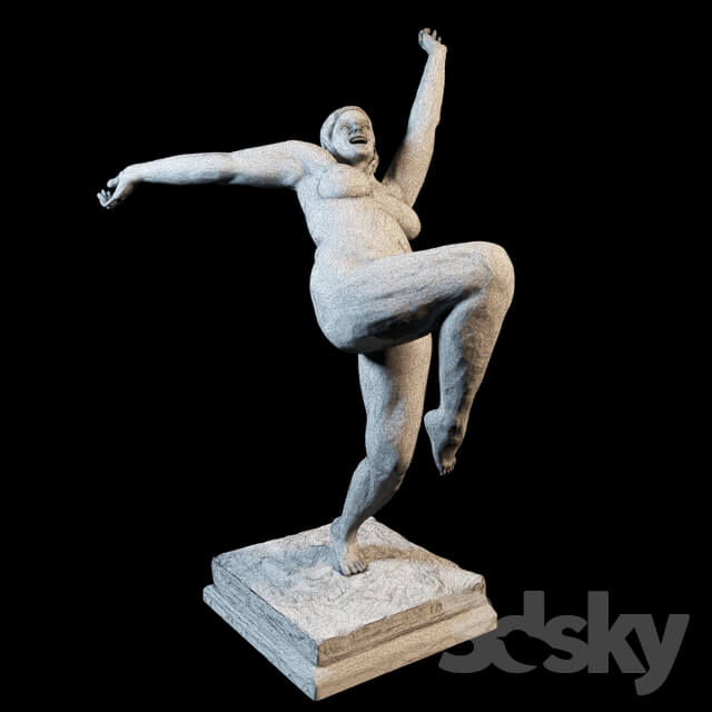 Sculpture Woman in the Mirth from Middelheim Park