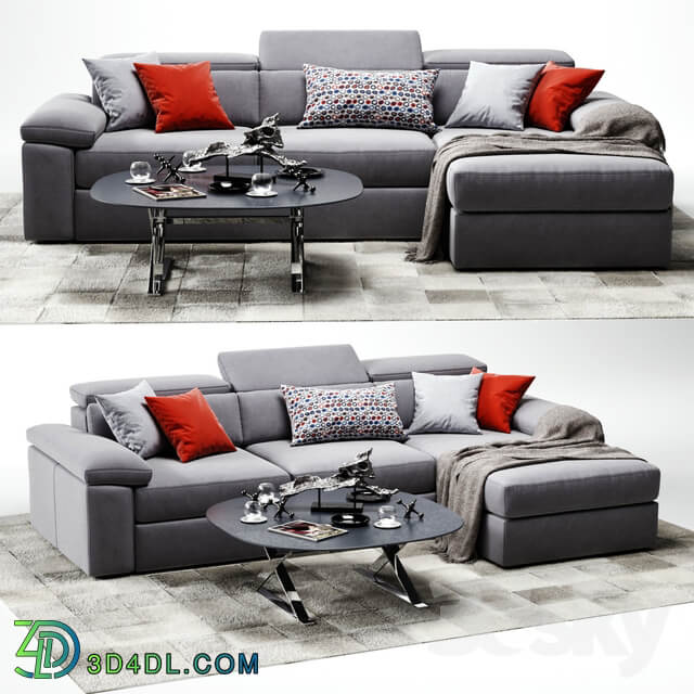 VAVICCI Diamante Corner Sofa