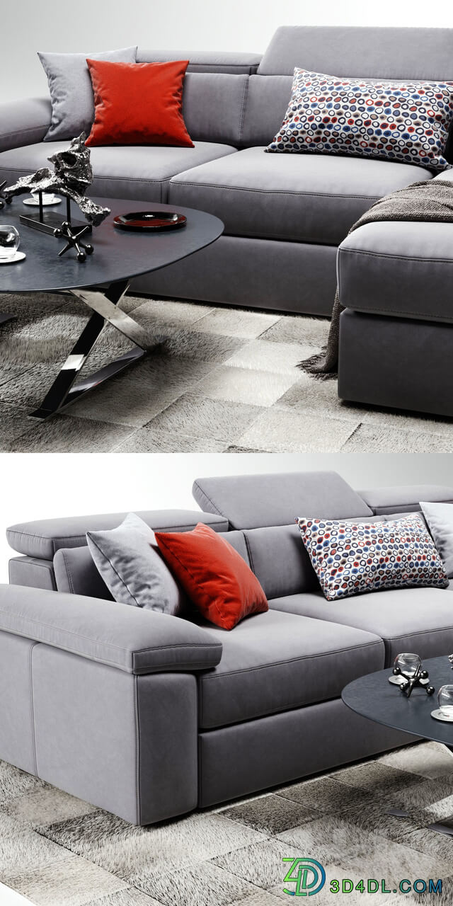 VAVICCI Diamante Corner Sofa