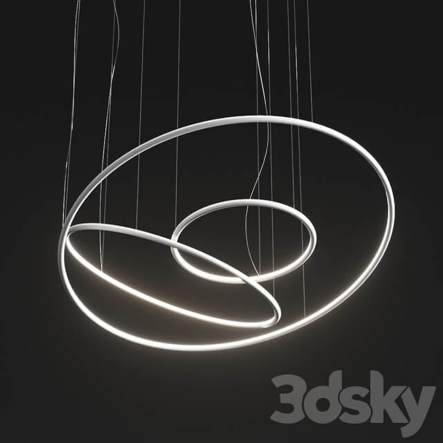 Hoola by TOSS Pendant light 3D Models