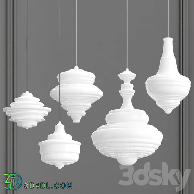 La Scala Neverending Glory Pendant light 3D Models