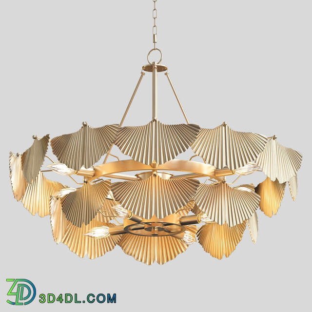 Aberdeen 9 Light Chandelier Pendant light 3D Models